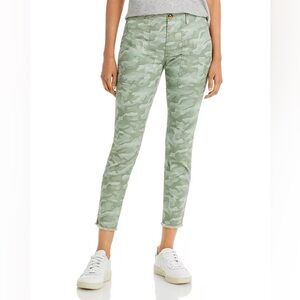 VINEYARD VINES CROPPED RAW EDGE CAMO EVERYDAY UTILITY CHINO SIZE 10 PANTS‎